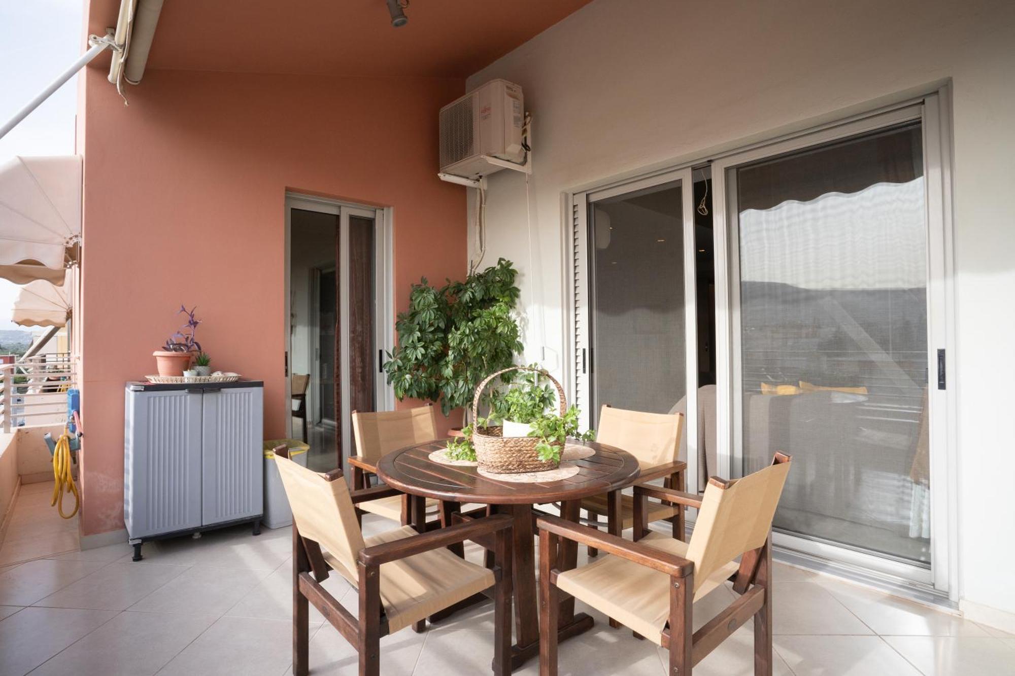 Maria'S Airport Apartment Koropíon Exterior foto